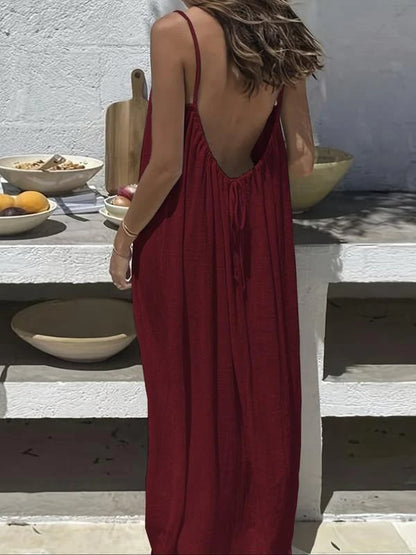 ✨ Adjustable backless strap dress – show off your charm! 💕 🔥🔥 Buy 2, Get 10% Off