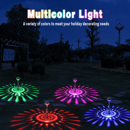 ☀️🔋 Solar Powered Multicolor Outdoor Light – 2 Color Specifications (Warm White / Cool White)🥳BUY 2 GET 10% OFF