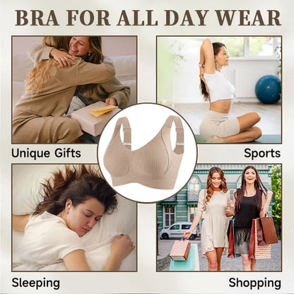 🎁 Buy 1 Get 3 Packs🔥 Super firming bra | Wire-free bra 👍 No more sagging breasts (3-Pack Value Set)