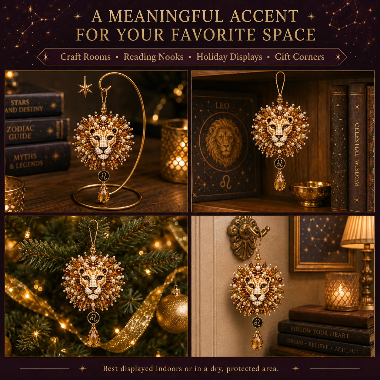 ✨ Zodiac Blessing Beaded Ornament DIY Kit