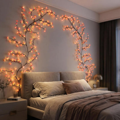 Remote control japanese sakura cherry blossom branch light🌸