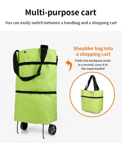 🥳💞 50K+ SALES! ⚡🛒 Shopping bag foldable green bag