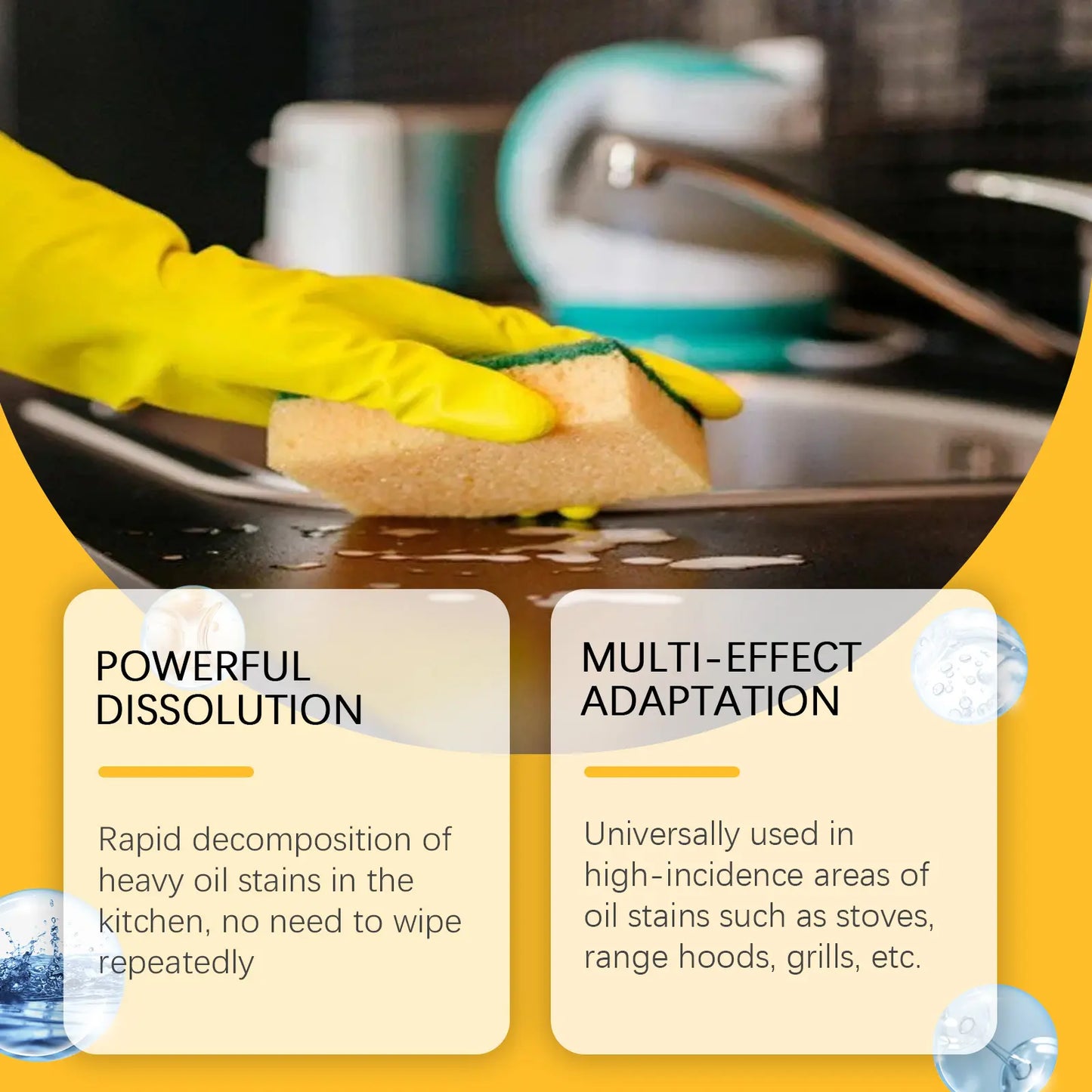 🧼 Heavy Duty Degreaser Spray ✨ Powerful Kitchen Cleaner