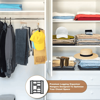 🔥Closet Organizer with 10 Clips - Space Saving Hanging Closet Organizer   🔥🔥 Buy 3, Get 15% Off
