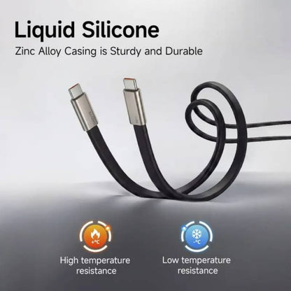 📢📢68% OFF!!⏰🔥🔥240W SuperCharge 360° Rotating Invisible Stand Detachable 2-in-1 Charging Cable