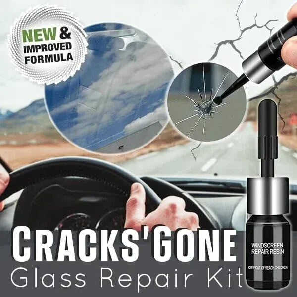 🔥2026 Cracks Gone Glass Repair Kit (New Formula)