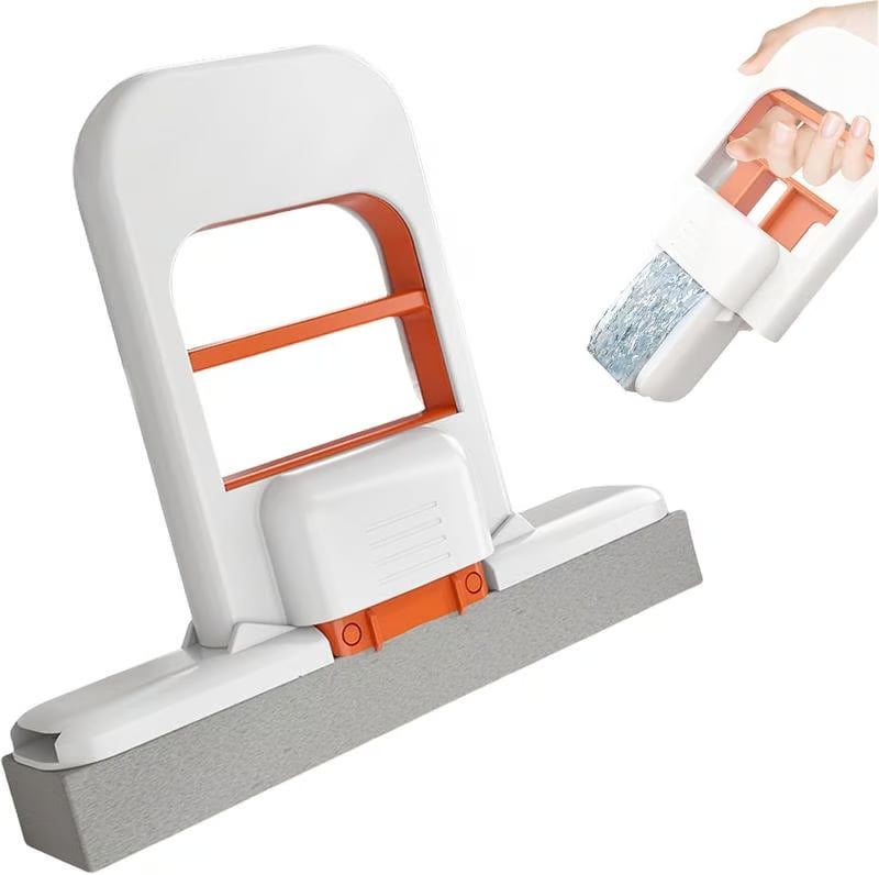 🧼🫧Mini Foldable Desktop Mop –  Mop for Wet & Dry