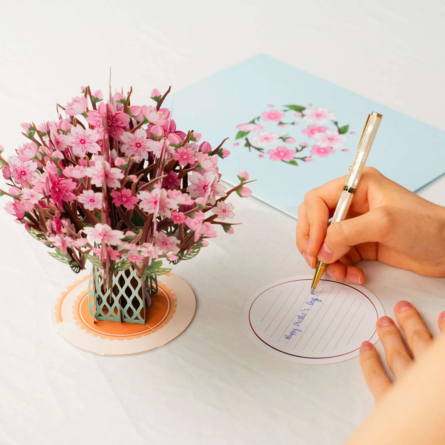 💐 3D Pop-Up Flower Bouquet Card – A Gift That Blooms