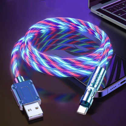 ⚡180° Rotating Streamer Data Cable