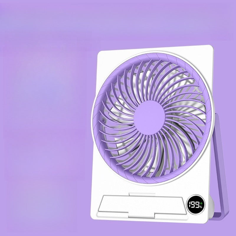 🌬️📱 2-in-1 Fan Phone Holder – Stay Cool & Hands-Free Anywhere! ❄️✨