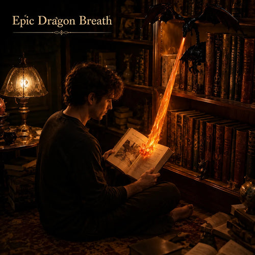 Dark Aesthetic Dragon Bookshelf Ornament for Home Study Scene