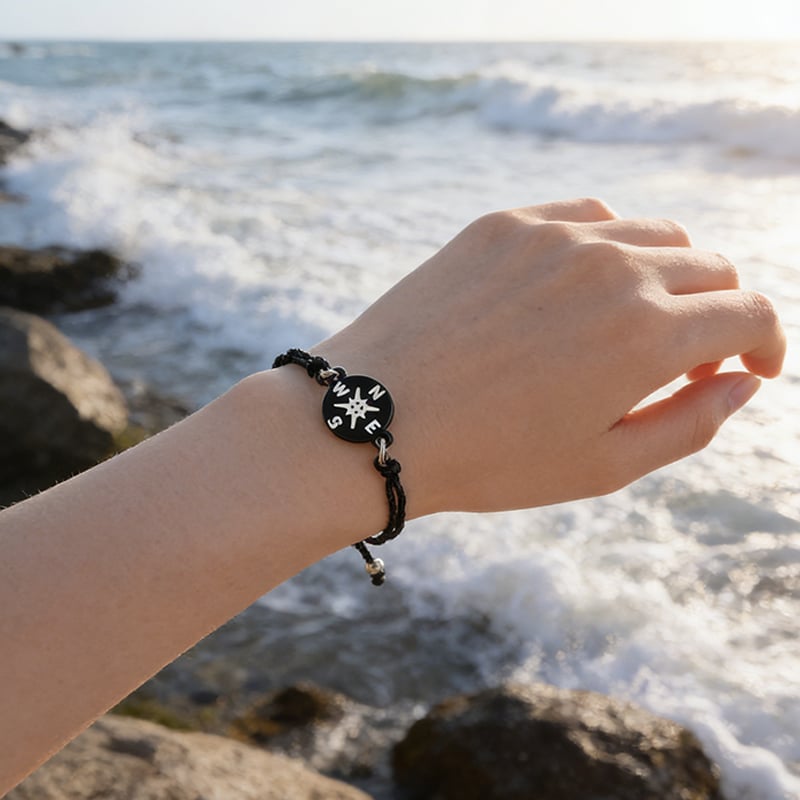 🎓 2026 Graduation Compass Bracelet – Perfect Gift for Graduates