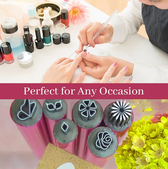 👉 💅 Nail Art Stamp Pen Set
