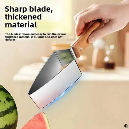 🍉✨Stainless Steel Watermelon Slicer | Fast, Clean & Effortless Cutting