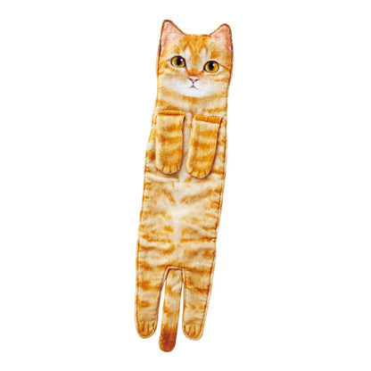🎁 Early Christmas Sale 🎅 Funny Cat Hand Towels