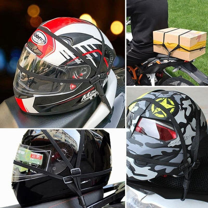 🔥🔥Helmet Rope Highly Elastic Luggage Binding Cord