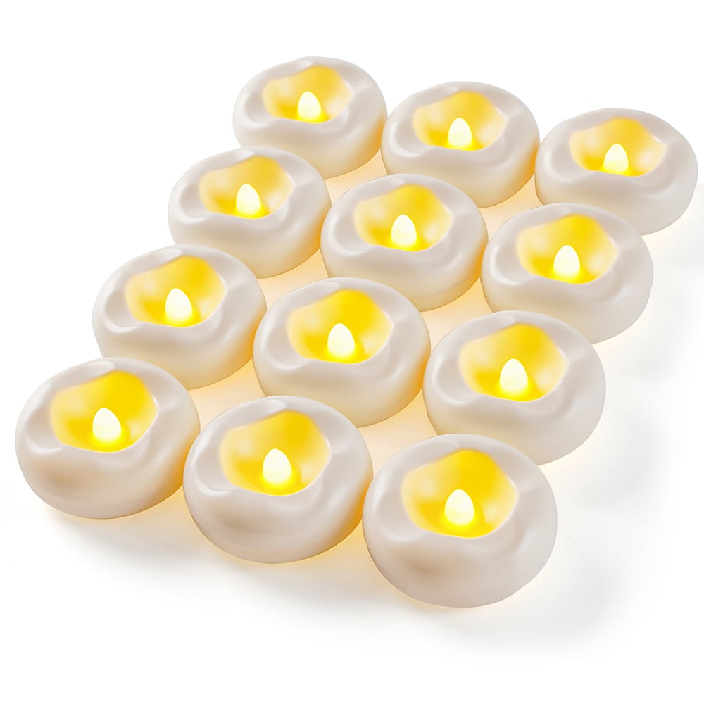 🔥HOT SALE🔥🕯️Water-Activated Flameless Floating LED Candles – Romantic Waterproof Glow for Any Occasion