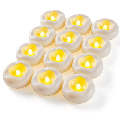 🔥HOT SALE🔥🕯️Water-Activated Flameless Floating LED Candles – Romantic Waterproof Glow for Any Occasion