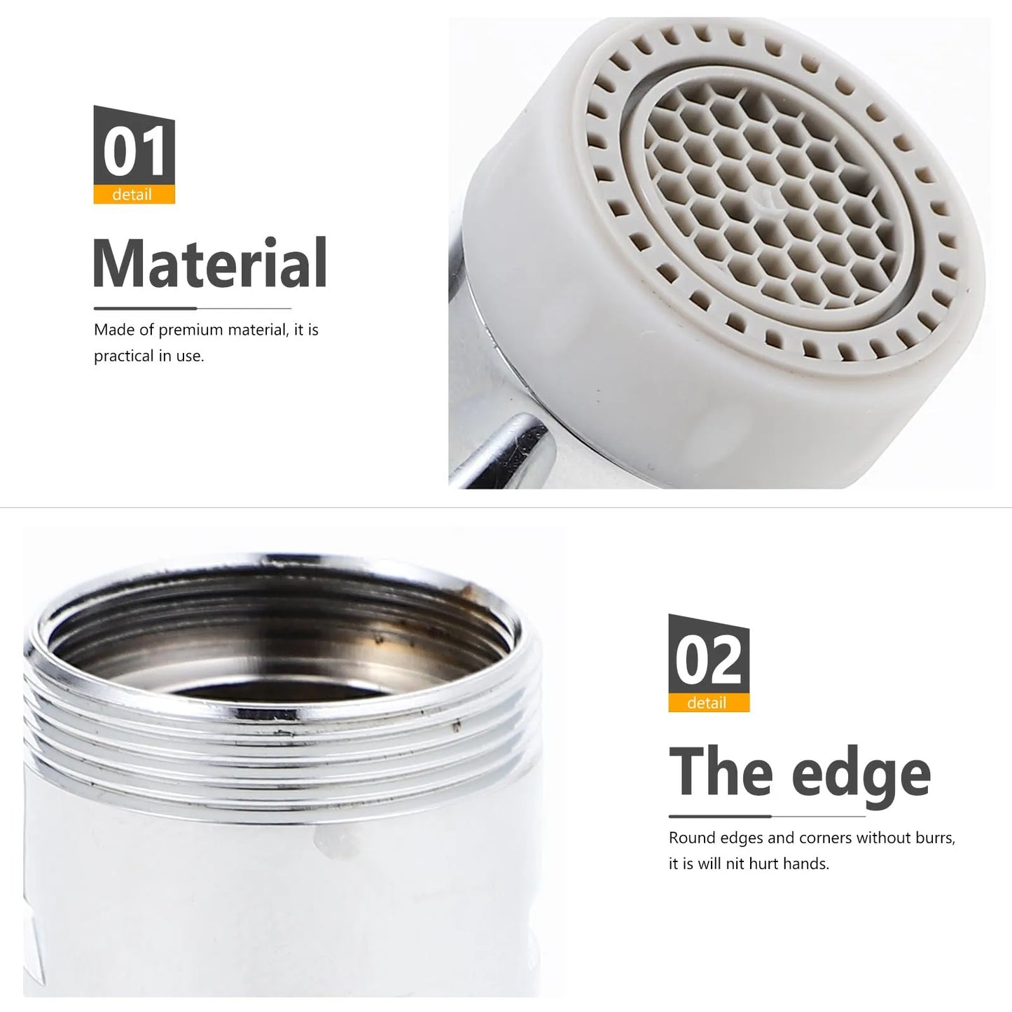 🔥DOITOOL 1080° Swivel Faucet Extender for Bathroom Sink