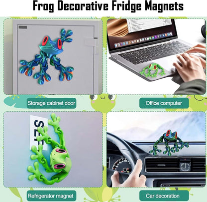 🐸 Movable magnetic frog refrigerator magnet