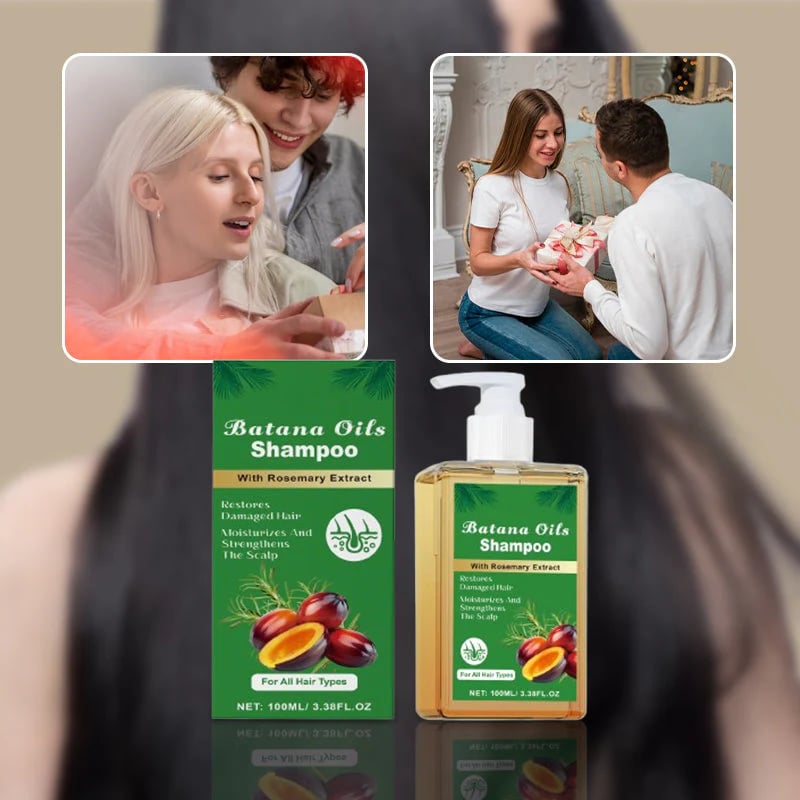 😍Batana Oil Shampoo with Rosemary Extract🔥Buy 2 Get 1 Free