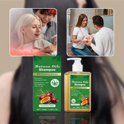 😍Batana Oil Shampoo with Rosemary Extract🔥Buy 2 Get 1 Free