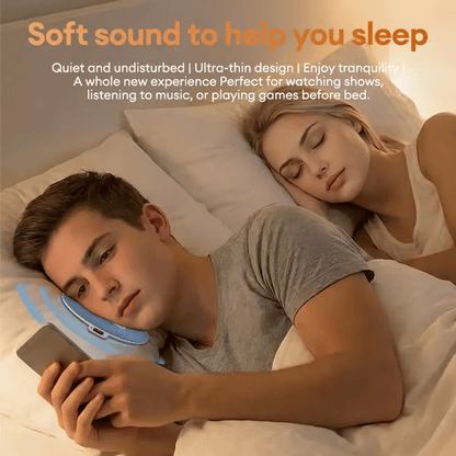 🔥S1 Ultra-Thin Bluetooth Pillow Speaker - Bone Conduction Technology