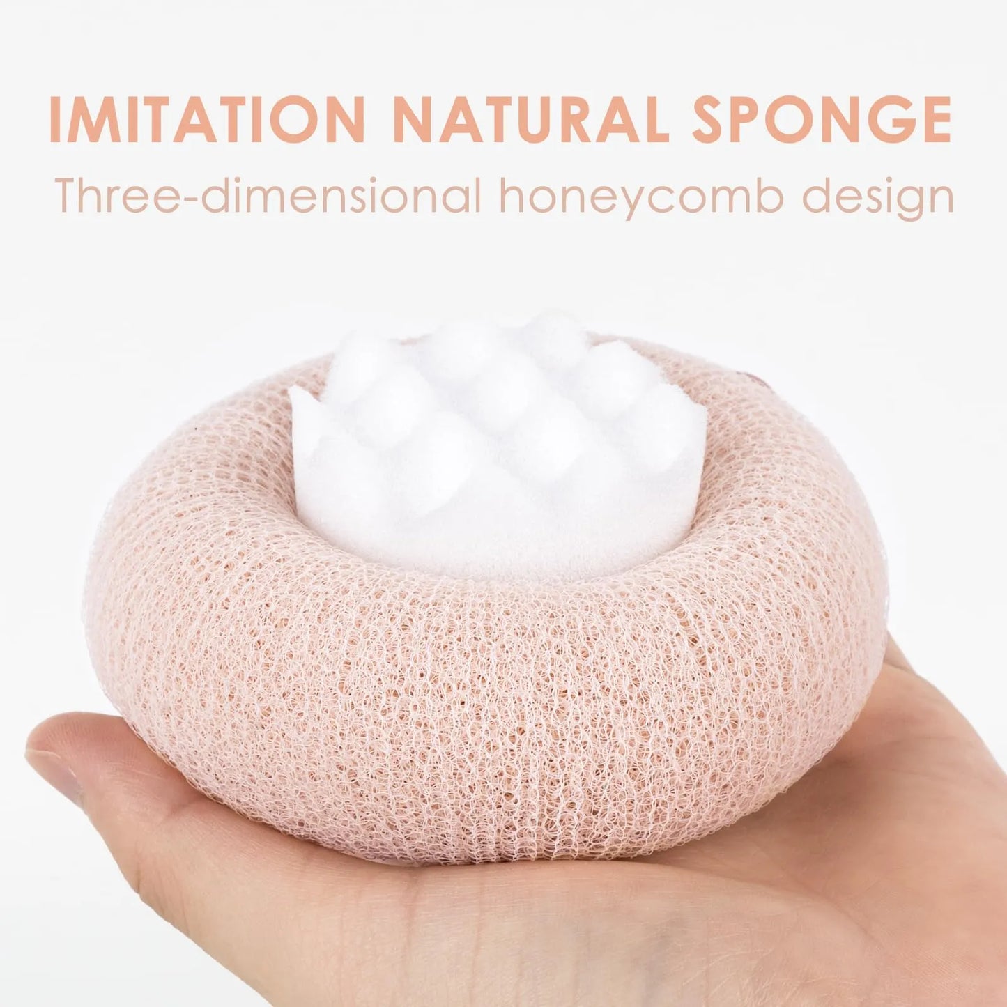 🥰Suction Cup Super Soft Bath Sponge Flower