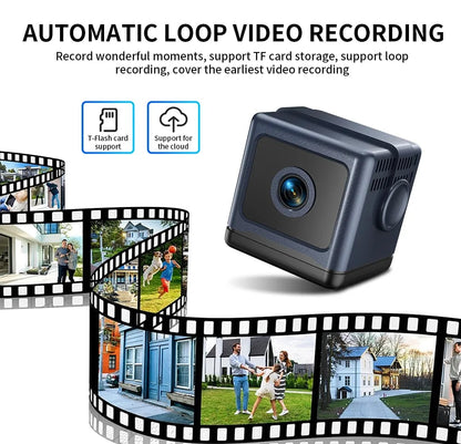 W03 Smart WiFi Security Camera – 1080P HD, Night Vision, Low Power
