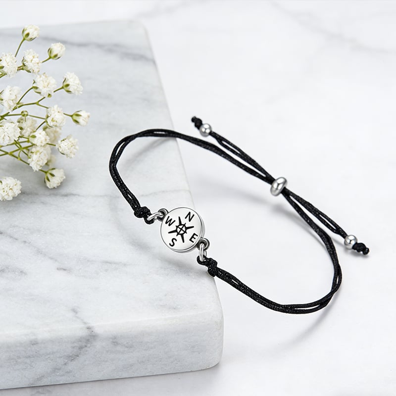 🎓 2026 Graduation Compass Bracelet – Perfect Gift for Graduates