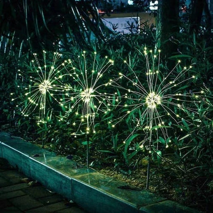 🎁Waterproof Solar Garden Fireworks Lamp