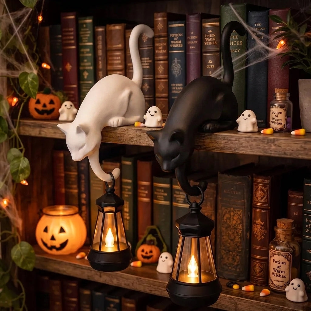 🐈‍⬛ Cute Cat Hook Shelf Decor