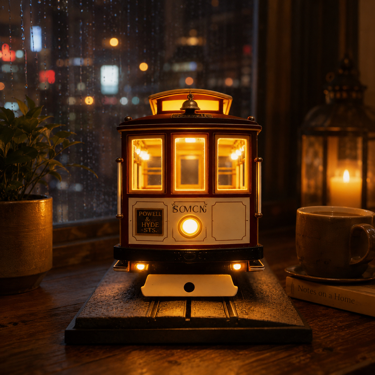 ⏰49% OFF Vintage San Francisco Tram Desk Lamp