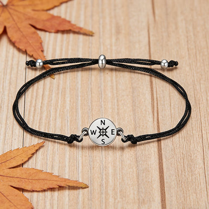 🎓 2026 Graduation Compass Bracelet – Perfect Gift for Graduates