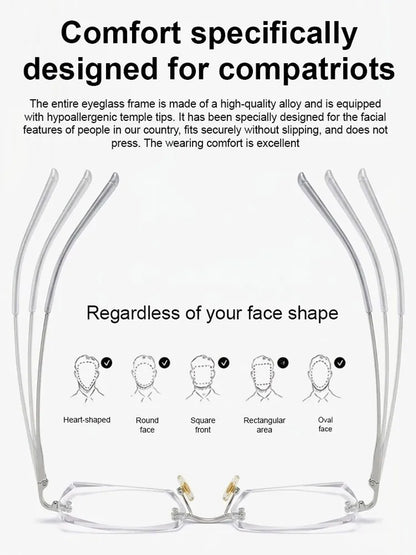 【Co-Created by Designers】Gypsophila Smart Zoom and Color-Changing Reading Glasses