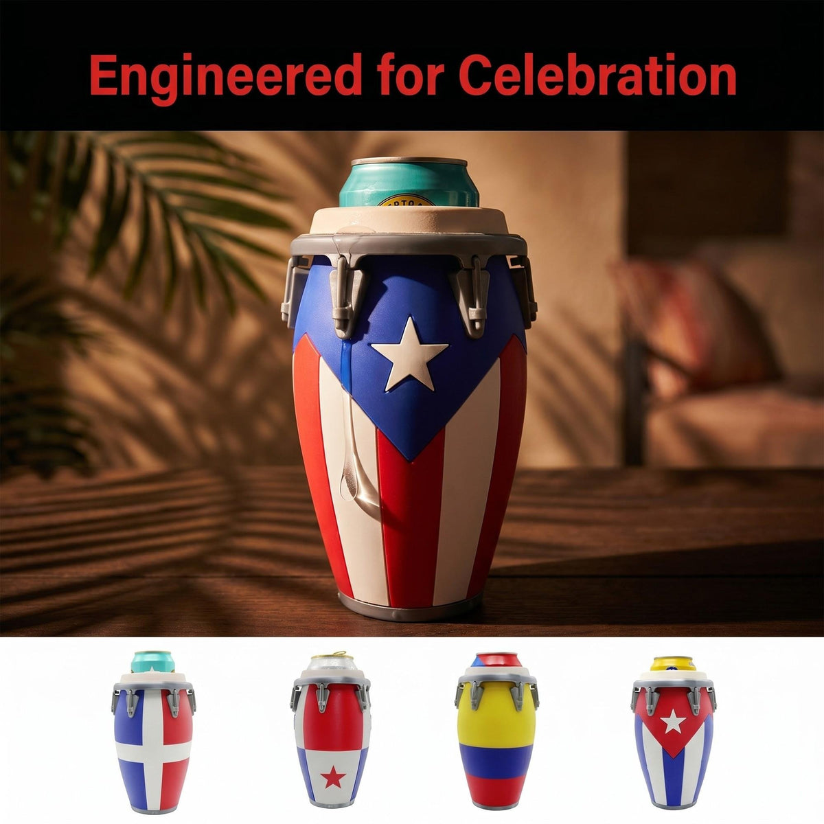 🔥Hot Sale🥁 Conga Style Can Holder(📦Buy 2 Free Shipping)