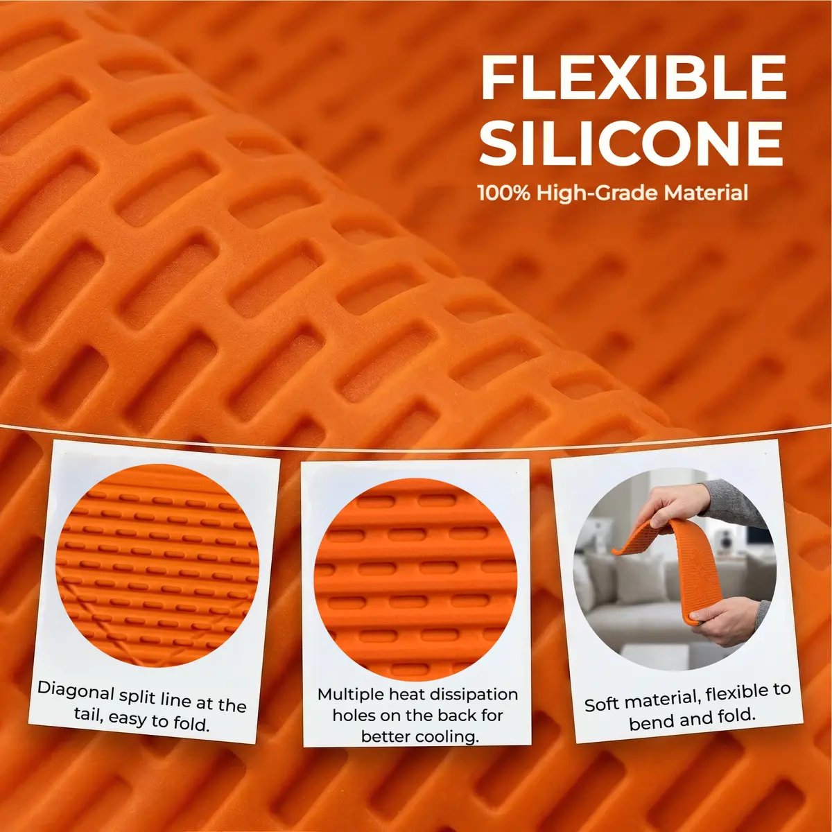 Flexible silicon  Phone holder stand, Bendable Rollable Foldable Design 🔥🔥Buy 2 Get 10% Off