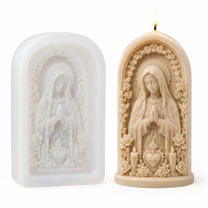 ⏳49% OFF – ✝️ Good Shepherd Jesus 3D Candle Mold Set