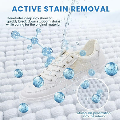 🔥🎁Waterless cleaning cream for white shoes with sponge