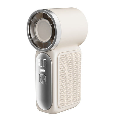 ✨ Mini Pocket Fan with LED Screen – Powerful Portable Cooling