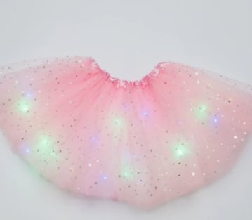 Final Clearance!🌟 Princess Glow LED Skirt | Soft, Safe & Stretchy for All-Day Play– Last Chance at This Price! 🔥🔥Buy 2 Get 10% Off