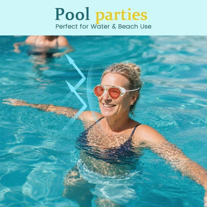 😎✨ SummerVibe Reflective Swim Goggles