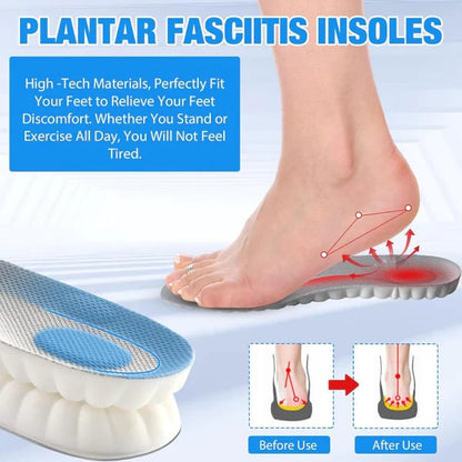 ☀️Relax on the weekend ☁️ 4D Cloud Technology Insole - Super Soft 🔥🔥 Buy 2 Get 1 Free