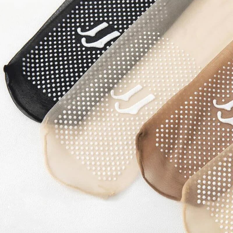 🔥🔥Invisible, Slip-resistant Crystal Silk Socks