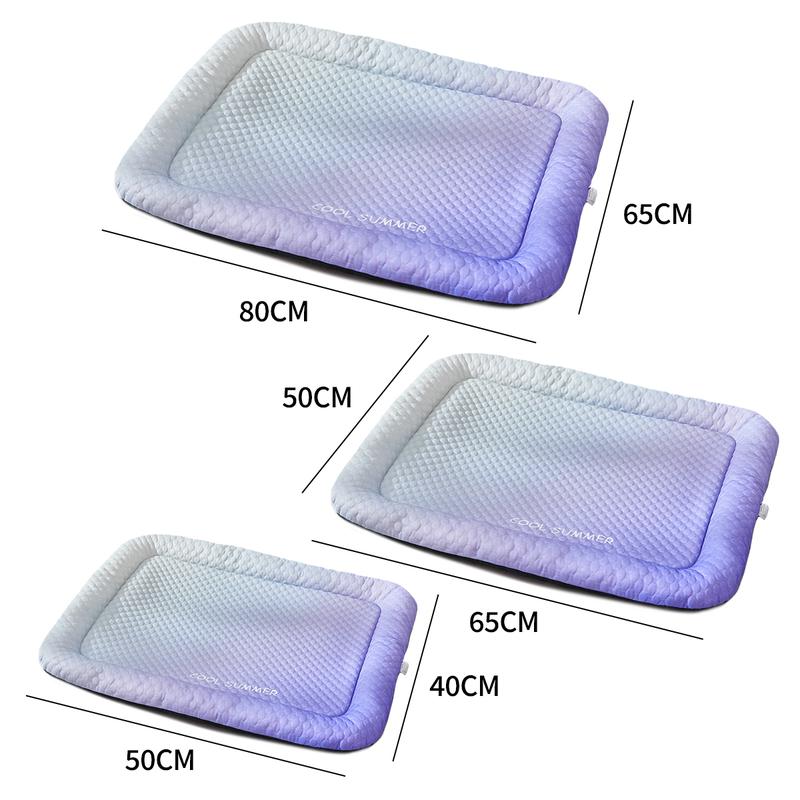 😍Ice Silk Pet Cooling Mat – Breathable Summer Cooling Bed for Dogs & Cats🥳Buy 2 Get 10% Off