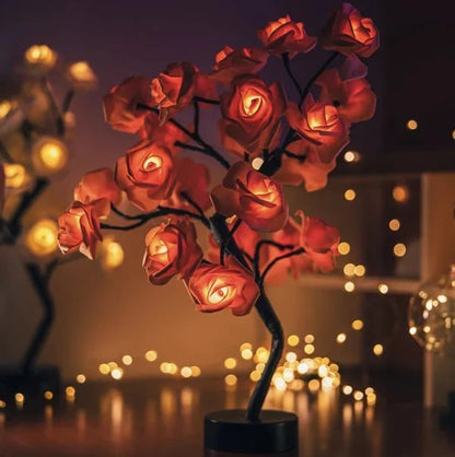📢📢70% OFF!!⏰🌹Rose Flower Design Tree Night Light🌟