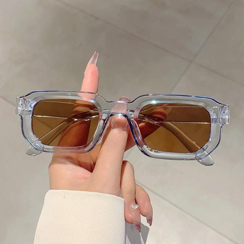 📢📢Buy More Save More!!⏰🕶️🔆Vintage Rectangle Frame Sunglasses for Men & Women with UV400 Protection