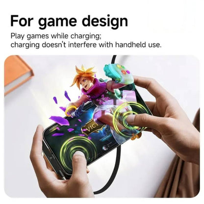 📢📢68% OFF!!⏰🔥🔥240W SuperCharge 360° Rotating Invisible Stand Detachable 2-in-1 Charging Cable