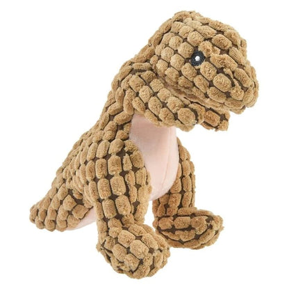 🔥 Robust Dino Squeaky Dog Chew Toy: The Anxiety Buster for Your Pup!