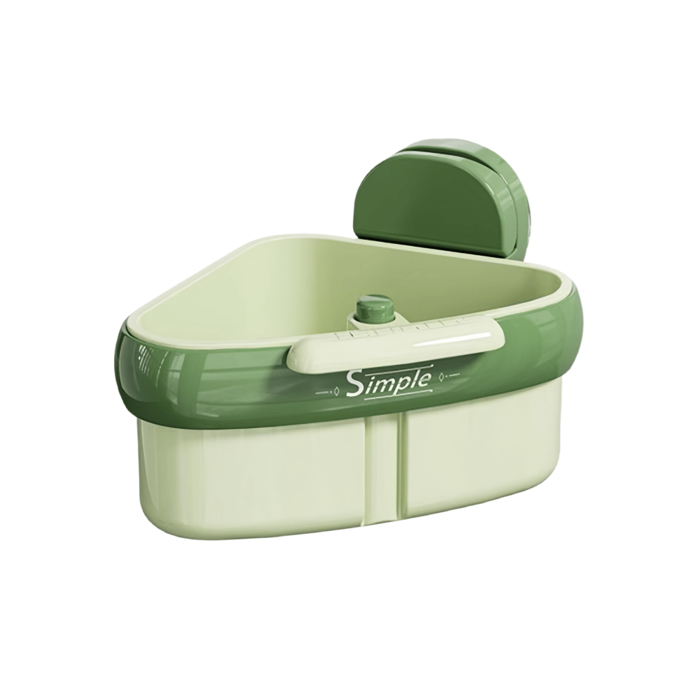 🔥Suction Cup Sink Corner Rack